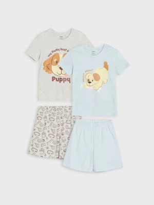 Sinsay - Piżamy 2 pack - szary