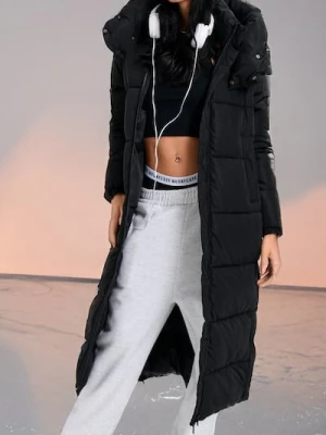 Sinsay - Płaszcz pikowany - czarny