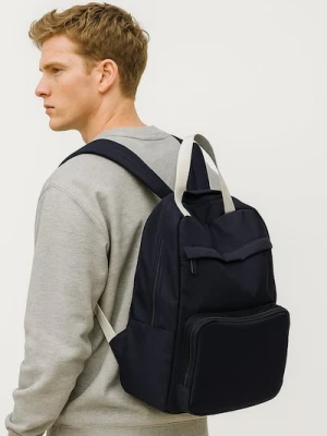 Sinsay - Plecak - granatowy