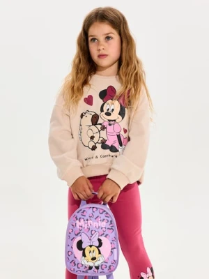 Sinsay - Plecak w serca Minnie Mouse - fioletowy
