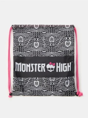 Sinsay - Plecak worek Monster High - czarny