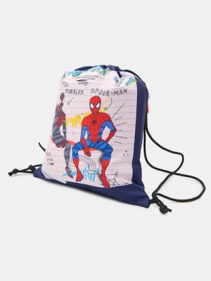 Sinsay - Plecak worek Spider-Man - granatowy