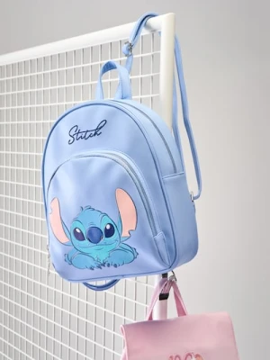 Sinsay - Plecak z aplikacją i haftem Stitch - błękitny