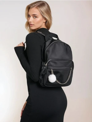 Sinsay - Plecak z brelokiem - czarny
