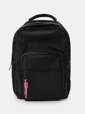 Sinsay - Plecak z brelokiem - czarny