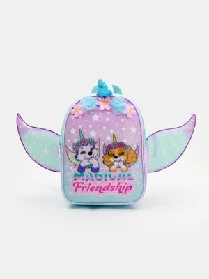 Sinsay - Plecak z motywem jednorożców i napisem Magical Friendship PAW Patrol - wielobarwny