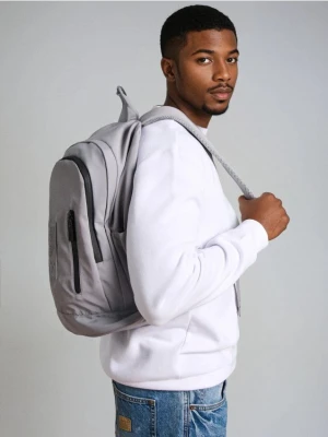 Sinsay - Plecak z naszywką - szary