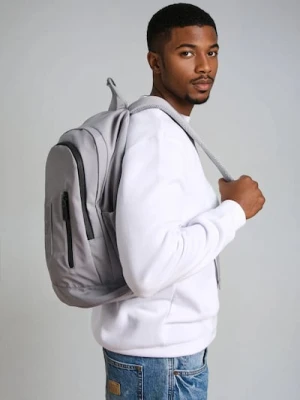 Sinsay - Plecak z naszywką - szary