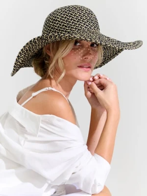 Sinsay - Pleciony kapelusz - wielobarwny