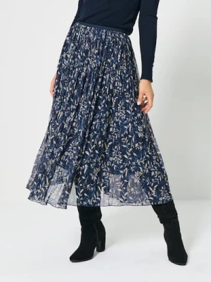 Sinsay - Plisowana spódnica midi - wielobarwny
