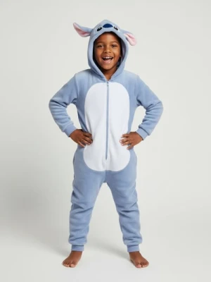 Sinsay - Polarowa piżama typu onesie z elementami 3D Stitch - błękitny