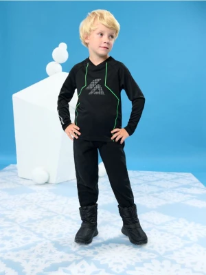 Sinsay - Polarowe spodnie sportowe Active - czarny