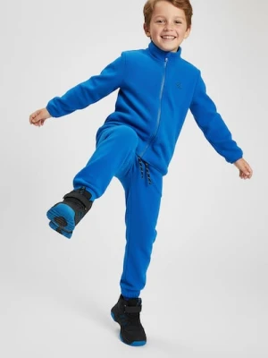 Sinsay - Polarowe spodnie sportowe Active - niebieski