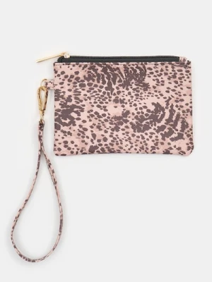 Sinsay - Portfel w panterkę z paskiem - wielobarwny