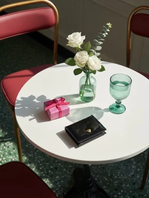 Sinsay - Portfel z imitacji skóry - czarny