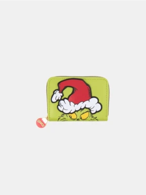 Sinsay - Portfel z imitacji skóry Grinch - zielony