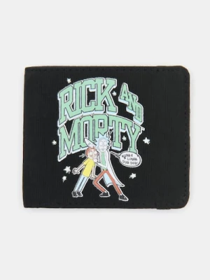 Sinsay - Portfel z nadrukiem Rick and Morty - czarny
