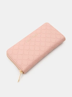 Sinsay - Portfel ze strukturalnym zdobieniem - różowy