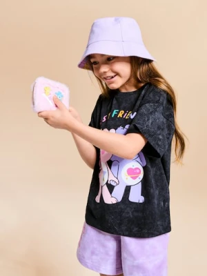 Sinsay - Portfel ze sztucznym futerkiem Care Bears - różowy