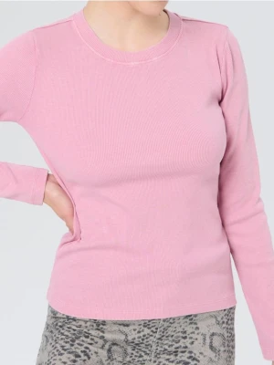 Sinsay - Prążkowana bluzka - szary