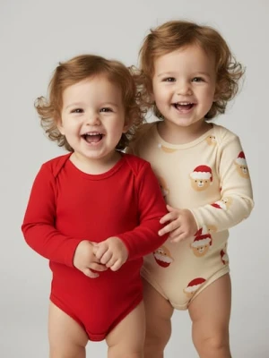 Sinsay - Prążkowane body 2 pack - beżowy