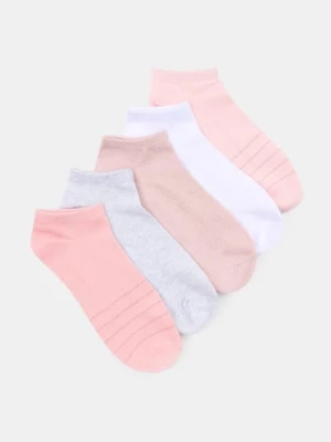 Sinsay - Prążkowane skarpetki 5 pack - wielobarwny