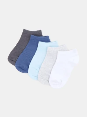 Sinsay - Prążkowane skarpetki 5 pack - wielobarwny