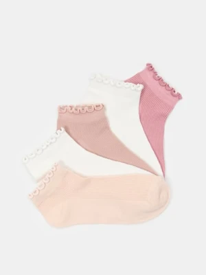 Sinsay - Prążkowane skarpetki 5 pack - wielobarwny