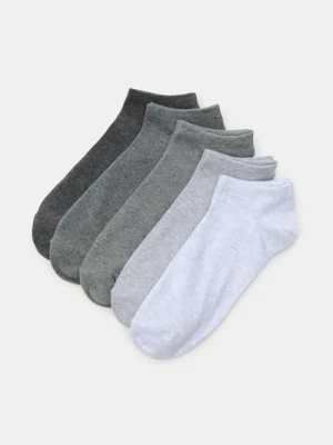Sinsay - Prążkowane skarpetki 5 pack - wielobarwny