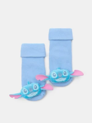 Sinsay - Prążkowane skarpetki Lilo & Stitch - błękitny