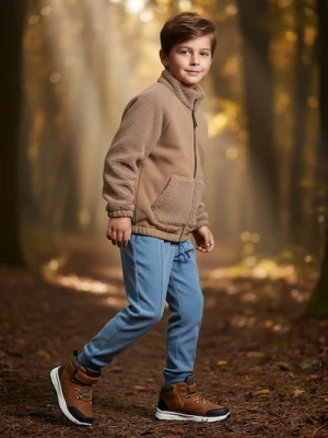 Sinsay - Prązkowane spodnie jogger - szary