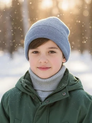 Sinsay - Prążkowany komin - szary