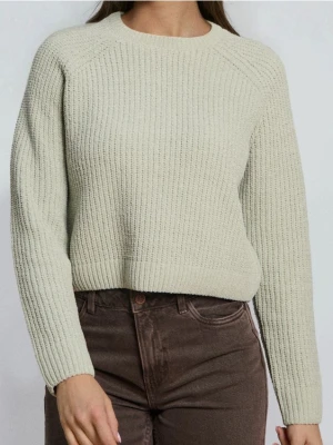 Sinsay - Prążkowany sweter - zielony