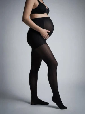 Sinsay - Rajstopy ciążowe 60 DEN - czarny