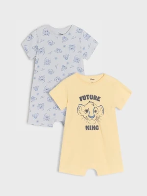 Sinsay - Rampers The Lion King 2 pack - beżowy