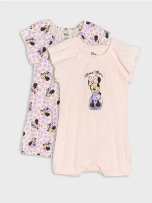 Sinsay - Rampersy 2 pack Mickey Mouse - kremowy