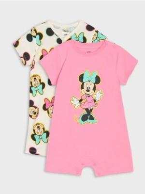 Sinsay - Rampersy 2 pack Minnie Mouse - begonia