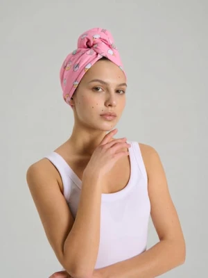 Sinsay - Ręcznik do włosów Pusheen the Cat - różowy