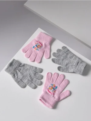 Sinsay - Rękawiczki 2 pack PAW Patrol - różowy