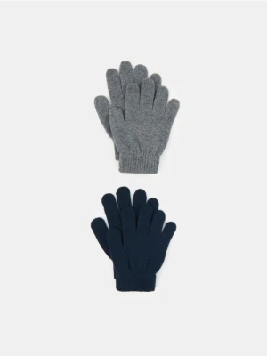 Sinsay - Rękawiczki 2 pack - szary