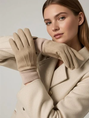 Sinsay - Rękawiczki - beżowy