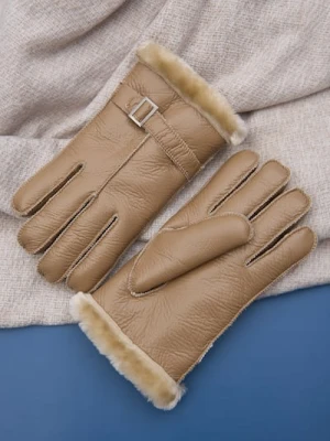 Sinsay - Rękawiczki - beżowy