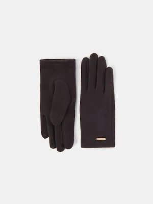 Sinsay - Rękawiczki - brązowy