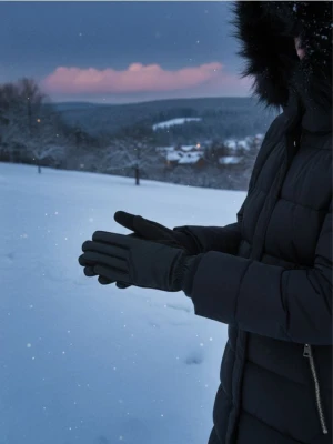 Sinsay - Rękawiczki - czarny