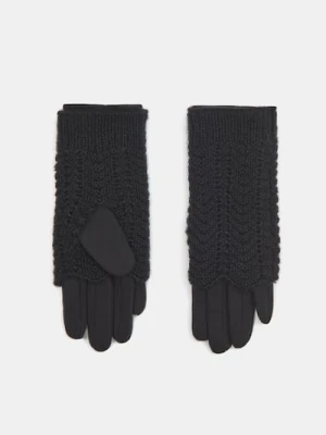Sinsay - Rękawiczki - czarny