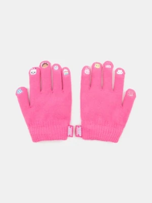 Sinsay - Rękawiczki Gabby's Dollhouse - różowy