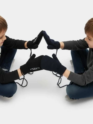 Sinsay - Rękawiczki jednopalczaste - czarny