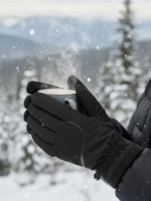 Sinsay - Rękawiczki narciarskie - czarny