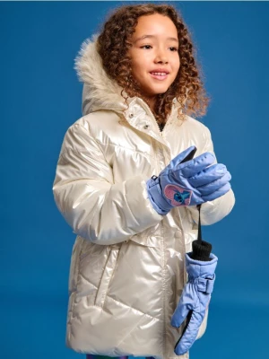 Sinsay - Rękawiczki Stitch - błękitny