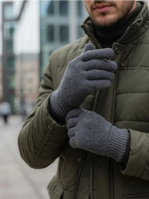 Sinsay - Rękawiczki - szary